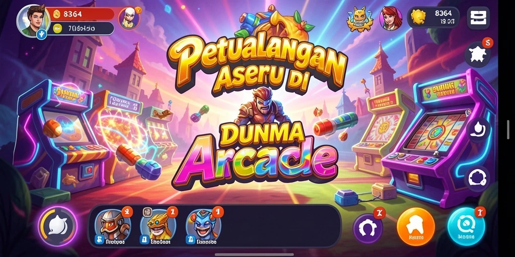 Tampilan gameplay seru dari 8364 yang penuh warna dan tantangan.