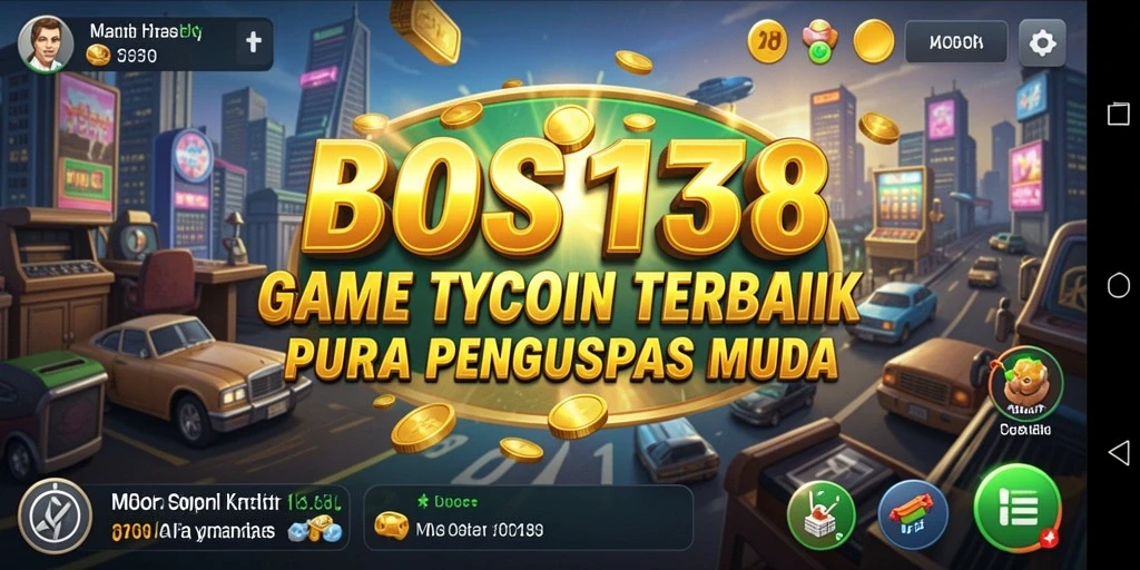 Tampilan gameplay Tycoon yang mengasyikkan dan menantang.