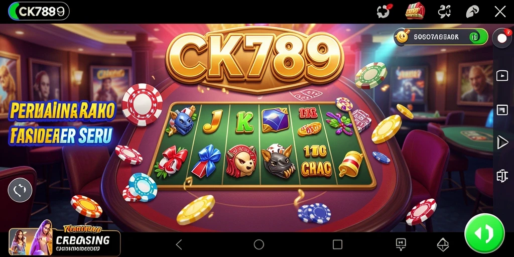 Screenshot CK789 menampilkan gameplay seru permainan Kasino.