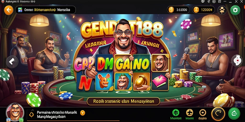 Tampilan menarik dan gameplay seru dalam GENDUT188.