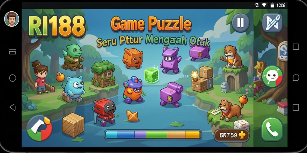Gameplay seru RI188 dengan berbagai teka-teki menantang.